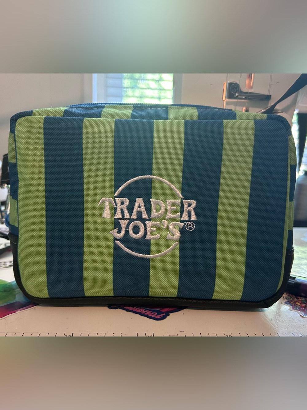 Up cycled Trader Joe’s Sling Crossbody Bag